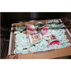 BOX OF BONE CHINA COLLECTABLE BELLS