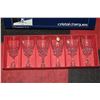 Image 1 : SET OF 6 CRYSTAL WINE GLASSES