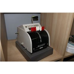 VINTAGE SPEEDRITE CHEQUE WRITER