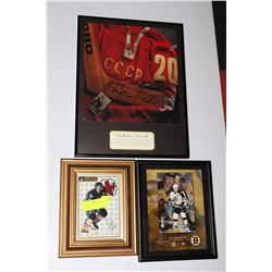 LOT OF 3 HOCKEY PICTURES