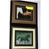 Image 1 : SET OF 2 HORSE PICTURES