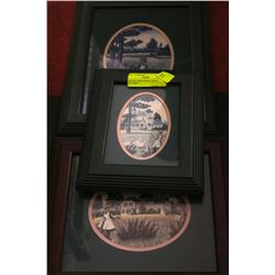 SET OF 3 ANNE GREEN GABLES PICTURES