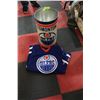 Image 1 : VINTAGE OILERS GARBAGE CAN AND JERSEY