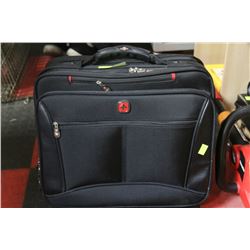 SWISS GEAR BUSINESS BAG WITH WHEELS & EXTENDABLE