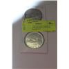 Image 1 : 1937 AND 1938 SILVER CANADA SILVER DOLLAR X 2