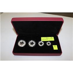 20130SILVER MAPLE LEAF COINS (MISSING DOLLER)