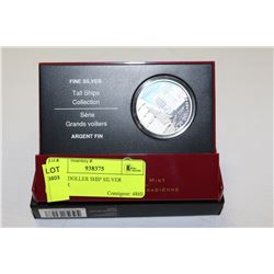 2007 20 DOLLER SHIP SILVER DOLLAR