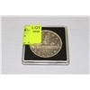 Image 1 : CANADA 1957 1 DOLLER SILVER COIN