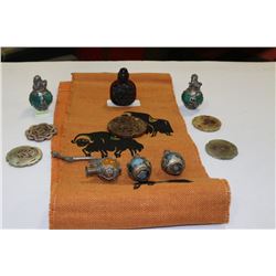 VINTAGE WALL HANGING SOLD WITH NATURAL STONE