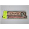 Image 1 : CANADA 1954 2 DOLLAR BANKNOTE