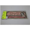 Image 1 : CANADA 1954 2 DOLLAR BANKNOTE
