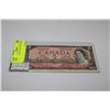 Image 1 : CANADA 1954 2 DOLLAR BANKNOTE