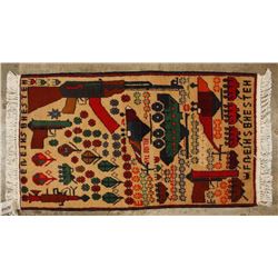 Lot of 2 Afghan War Rugs