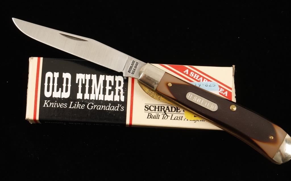 Schrade Old Timer Linerlock Pocket Knife