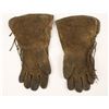 Image 2 : Old West American Indian Beaded Leather Gauntlets