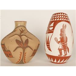 Collection of 2 Pots