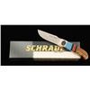 Image 1 : Schrade Fixed Blade Knife with Sheath