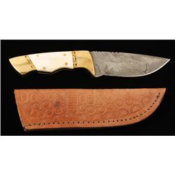 Damascus Steel Skinner