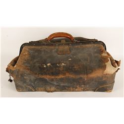 Vintage Leather Doctors Bag