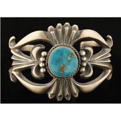 Sterling & Turquoise Cuff