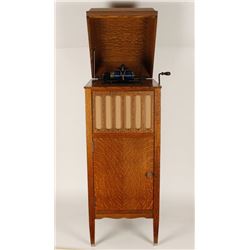 Tiger Wood Edison Victrola