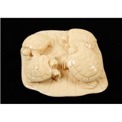 Ivory Turtles Netsuke