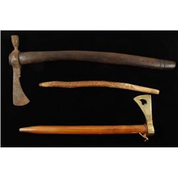 Lot of 2 Tomahawks and Stem