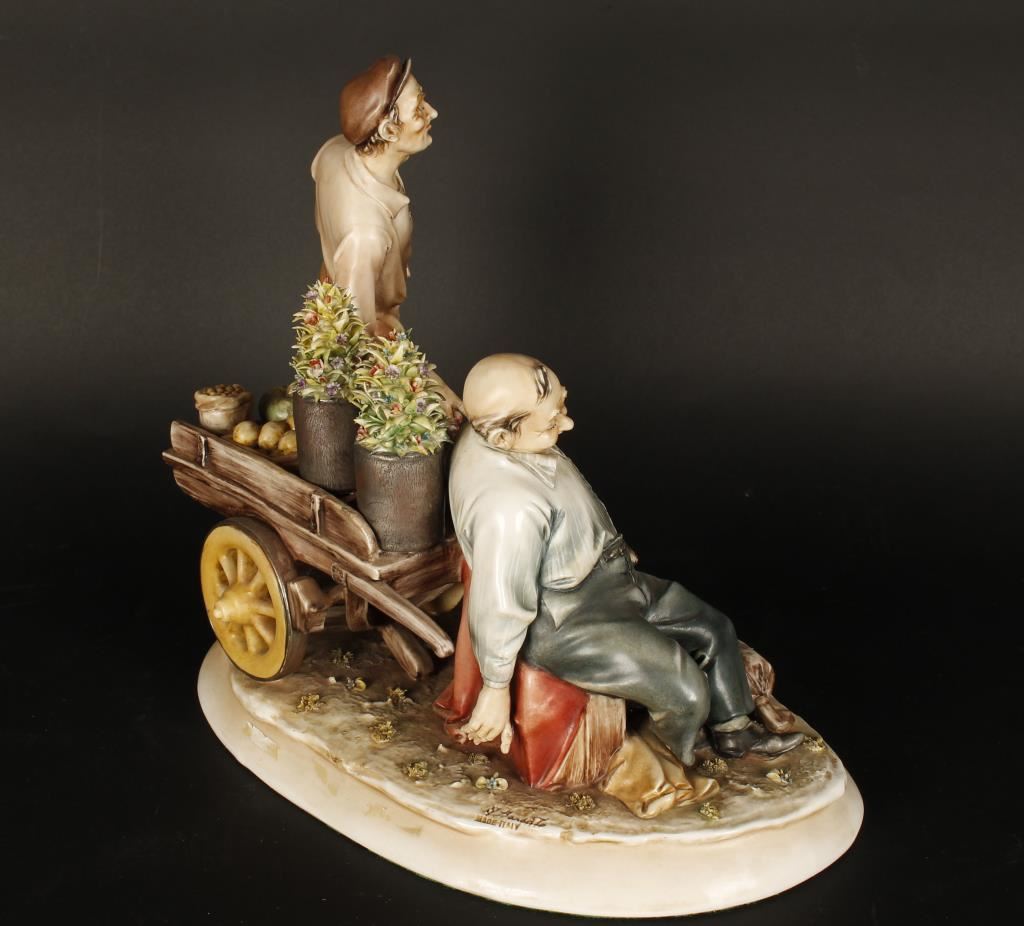 Italian Porcelain Figurine Made by A Borsato