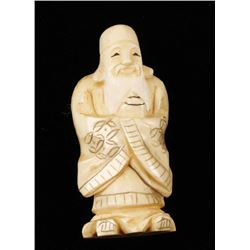 Ivory figurine of Bearded Man