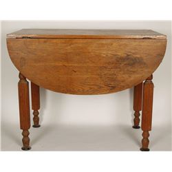 Drop Leaf Oak Table