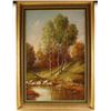 Image 1 : Original Oil of Landscape by A. Ferretti