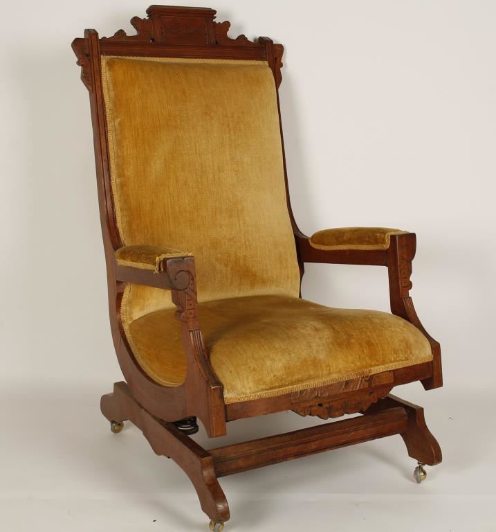 Eastlake Victorian Platform Rocker