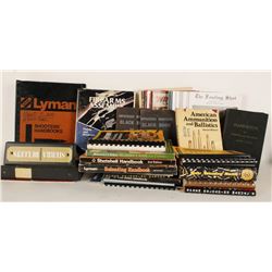 Box lot of Reloading Books