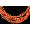 Image 2 : 16 Strand Mediterranean Coral Necklace