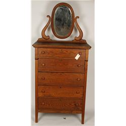 Oak Chest of Drawers