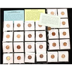 Lot of Pennies and Medallions