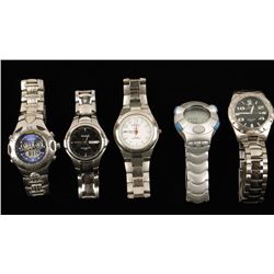 Lot of 5 Men's Wristwatches