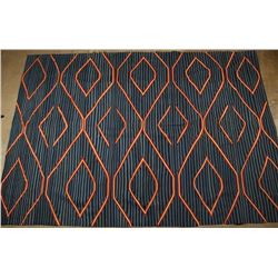 Navajo Design Flat Weave Rug