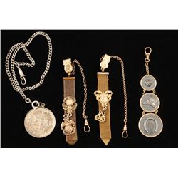 Lot of 4 Watch Fobs