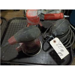TL AIR ORBIT SANDER & 2 ELECTRIC SANDERS