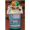 Image 1 : 3DRAWER ORGANIZER WITH CRAFT SUPPLIES,KNITTING,