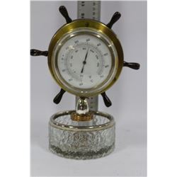SHIPS WHEEL THERMOMETER