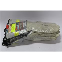 6 PAIR OF SAFETY GLOVES