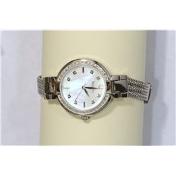 BULOVA WATCH WITH DIAMONDS AROUND THE DIAL