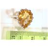 Image 2 : STERLING SILVER CITRINE RING