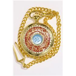 MECHANICAL MOVEMENT QUARTZ POCKET WATCH