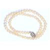 Image 1 : MAGNETIC CLASP PEARL NECKLACE