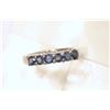 Image 1 : STERLING SILVER SAPPHIRE RING