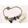 Image 1 : STERLING SILVER PANDORA STYLE BRACELET