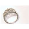 Image 2 : STERLING SILVER DIAMOND RING